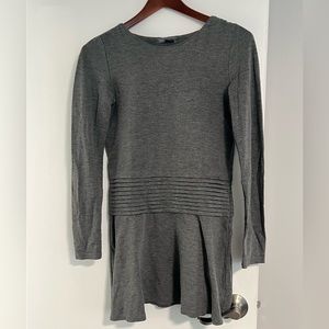 VINCE**Girls Grey Long sleeve Dress***Large $188